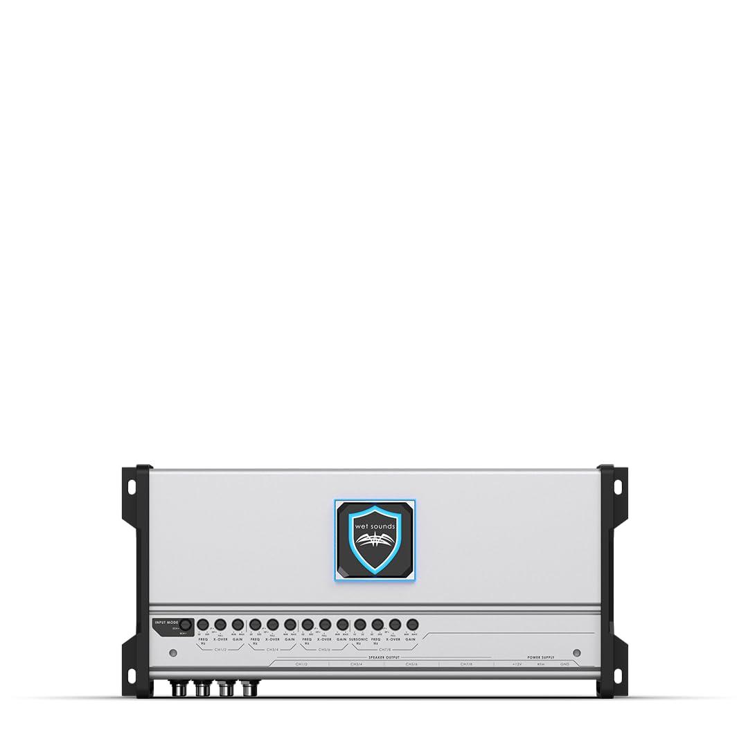 wet sounds HTM-8 | Wet Sounds Full-Range Class-D 8-Ch. Amplifier