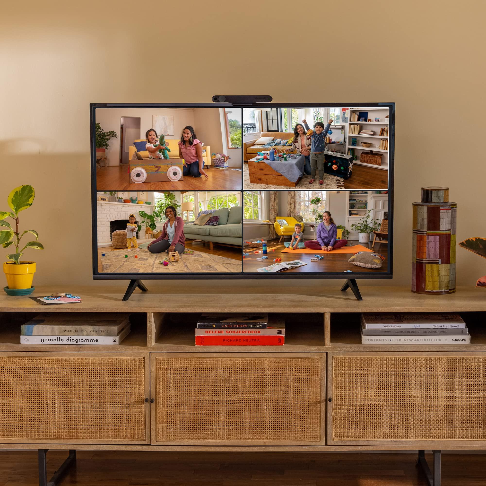 Facebook Meta Portal TV - Big Screen Smart Video Calling for Group Calls on Your TV