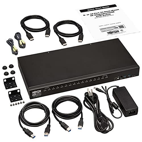 Tripp Lite Tripp Lite KVM Switch, 16 Port HDMI USB with Audio and USB Sharing KVM Switch, 1U Rack Mount (B024-HU16)