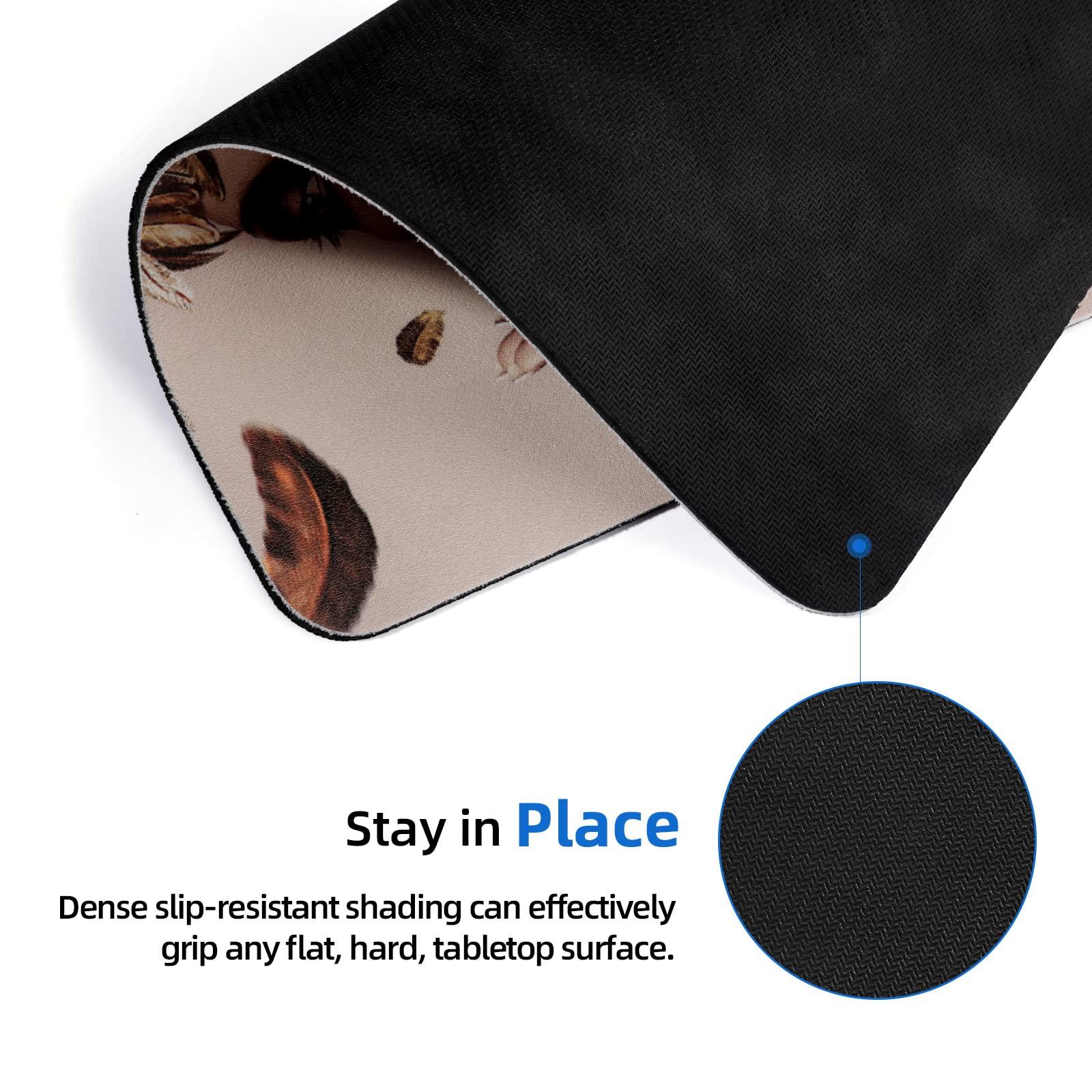 ALLEVI ALLEVI Custom Mouse Pad Personalized Logo Text Photo Picture with Any Size Color Shape for Home Office Workspace Gaming Computer