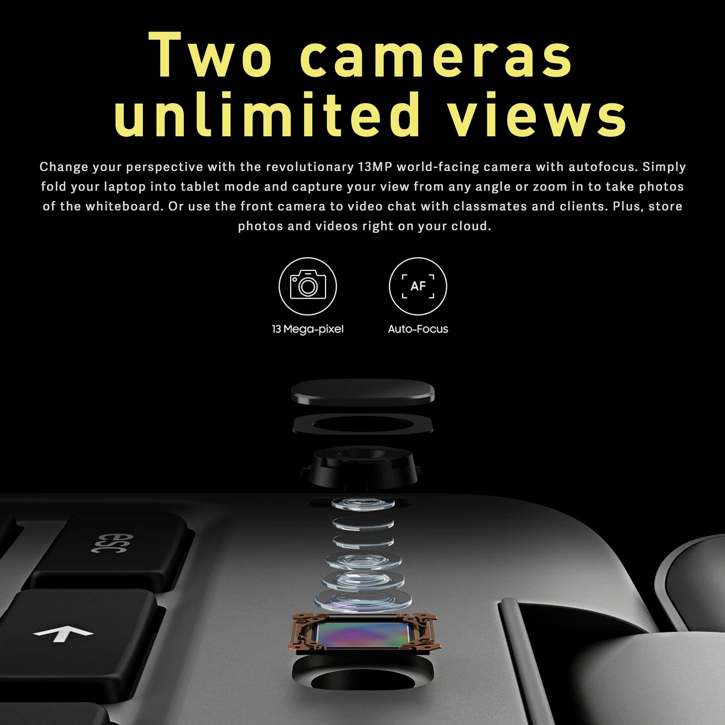 SAMSUNG SAMSUNG 12.2\" FHD 2-in-1 Touchscreen Chromebook Plus Laptop for Business&Students, Intel Dual-Core, 4GB RAM, 224GB Storage(64GB eMMC+160GB Docking Station Set), Stylus Pen, Wireless Mouse, Silver