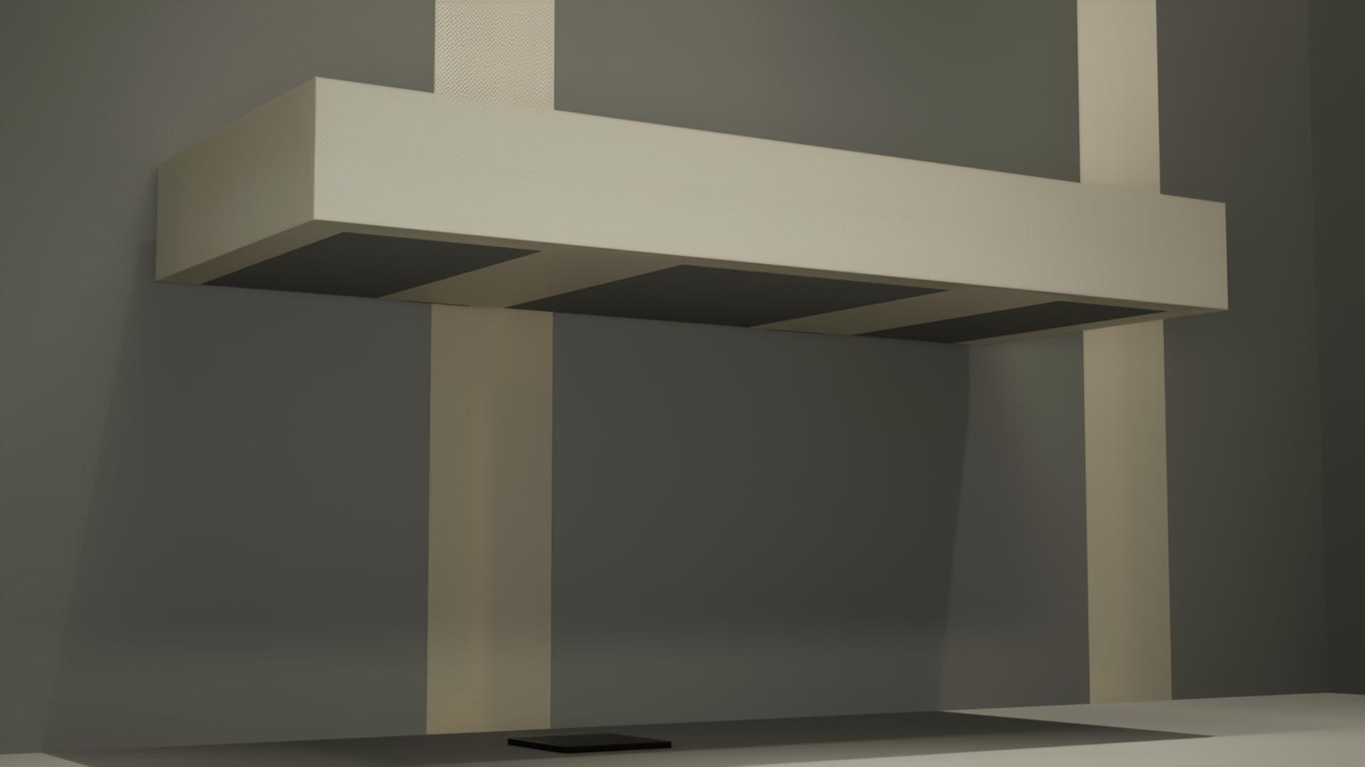 The Original Granite Bracket Contractor Supply Warehouse Floating Shower Bench Kit with Original Shower Bench Bracket (12x24)