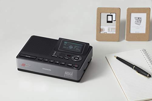 Sangean Sangean CL-100 NOAA, S.A.M.E and Public Alert Certified Weather Alert Table-Top Radio with AM / FM-RBDS, and EEPROM Back Up for Preset Stations