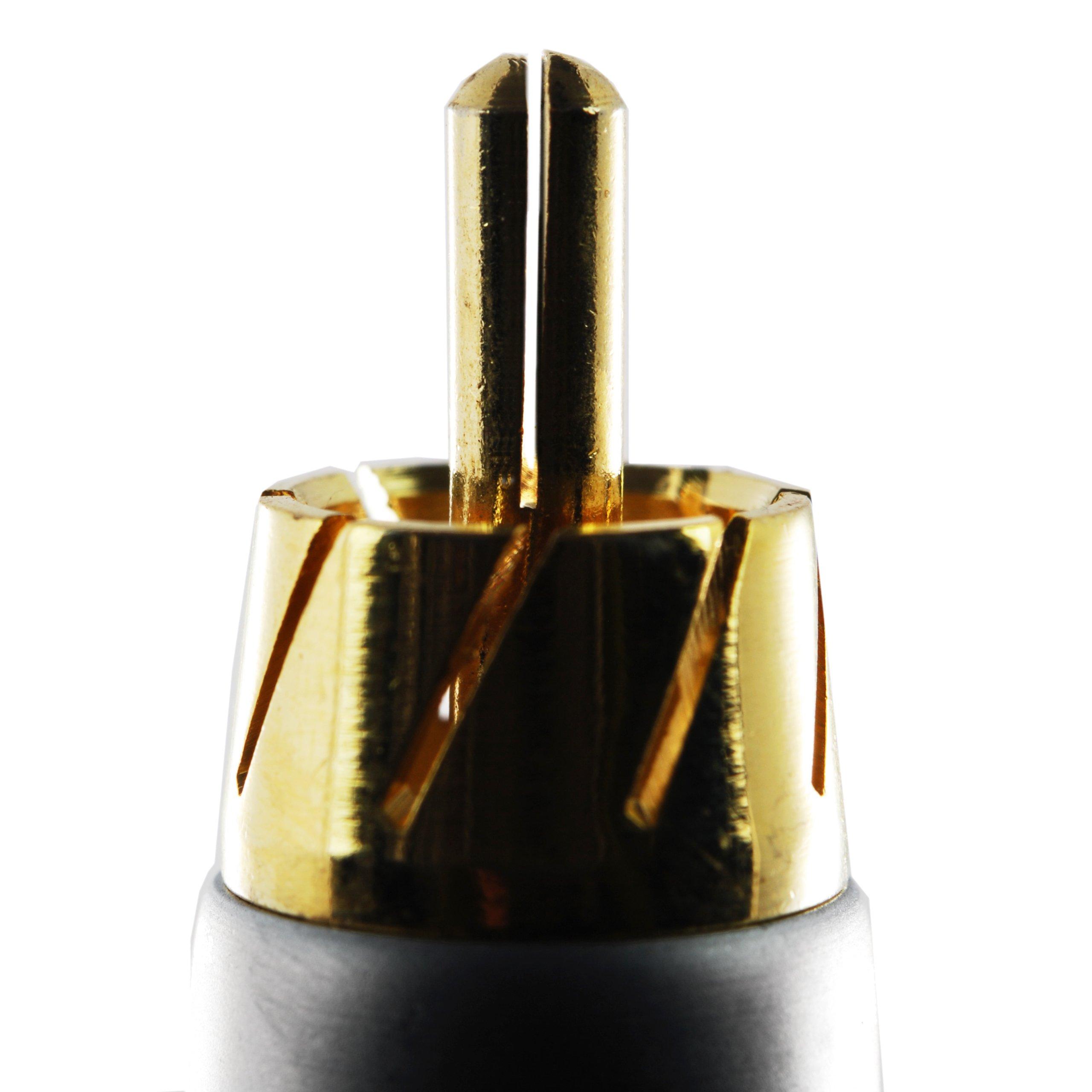 Mediabridge Mediabridge Ultra Series Digital Audio Coaxial Cable (8 Feet) - Dual Shielded with RCA to RCA Gold-Plated Connectors - White