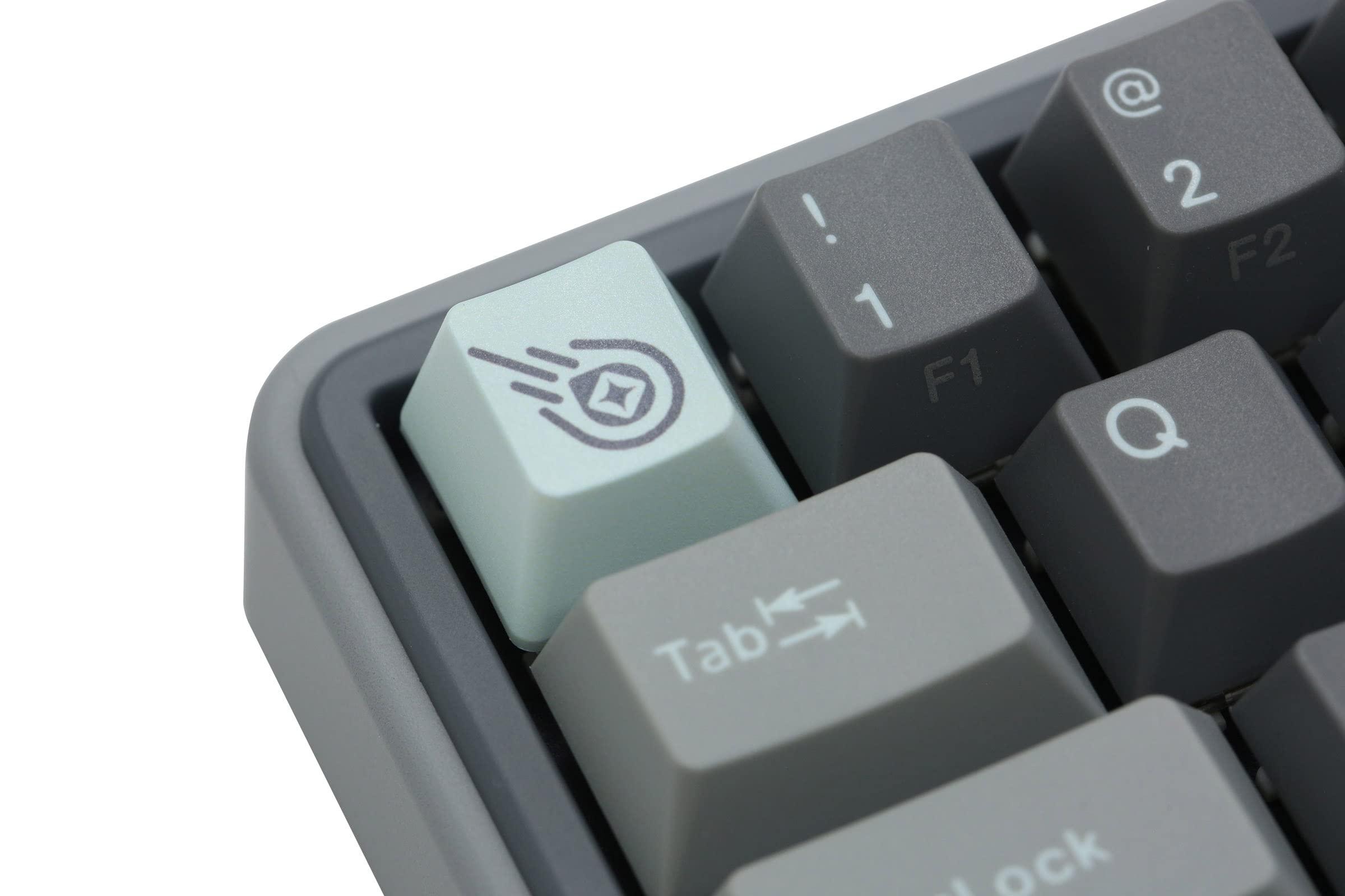 Varmilo Varmilo x MK Glintstone Minilo VXT67 65% Hotswap Triple Mode Bluetooth + Wireless 2.4 GHz RGB Mechanical Keyboard Gateron G Pro 2.0 Silver