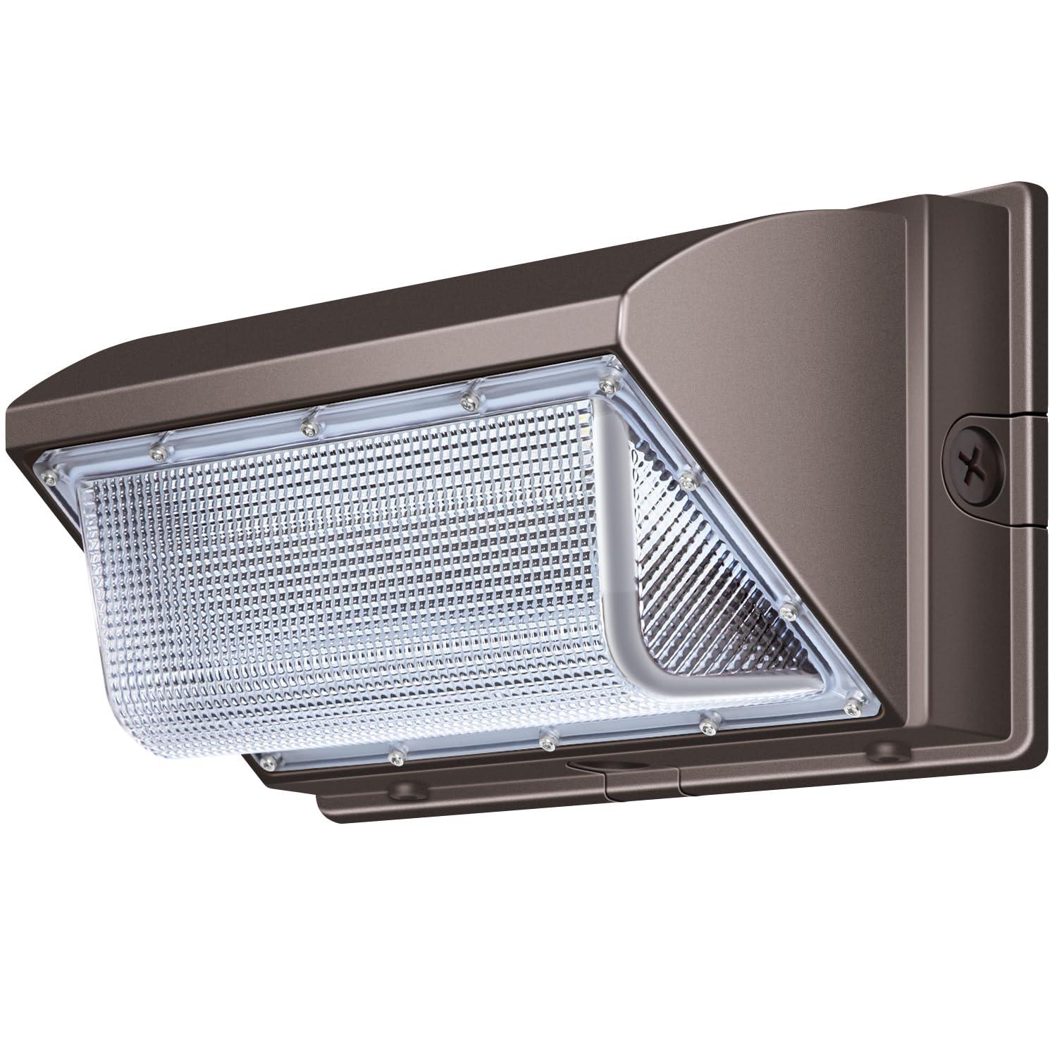 LEDMO LEDMO 120W LED Wall Pack Light 15840LM 840W HPS/HID Equivalent 5000K LED Security Flood Commercial and Industrial Outdoor LED Wall Lights for Parking Lots|Warehouses|Factories|House