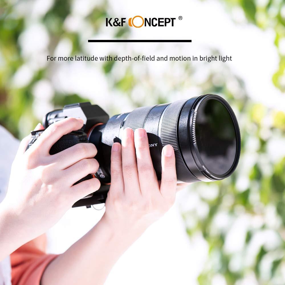 K&F Concept K&F Concept 49mm Fixed ND8 Filter for Camera Lens