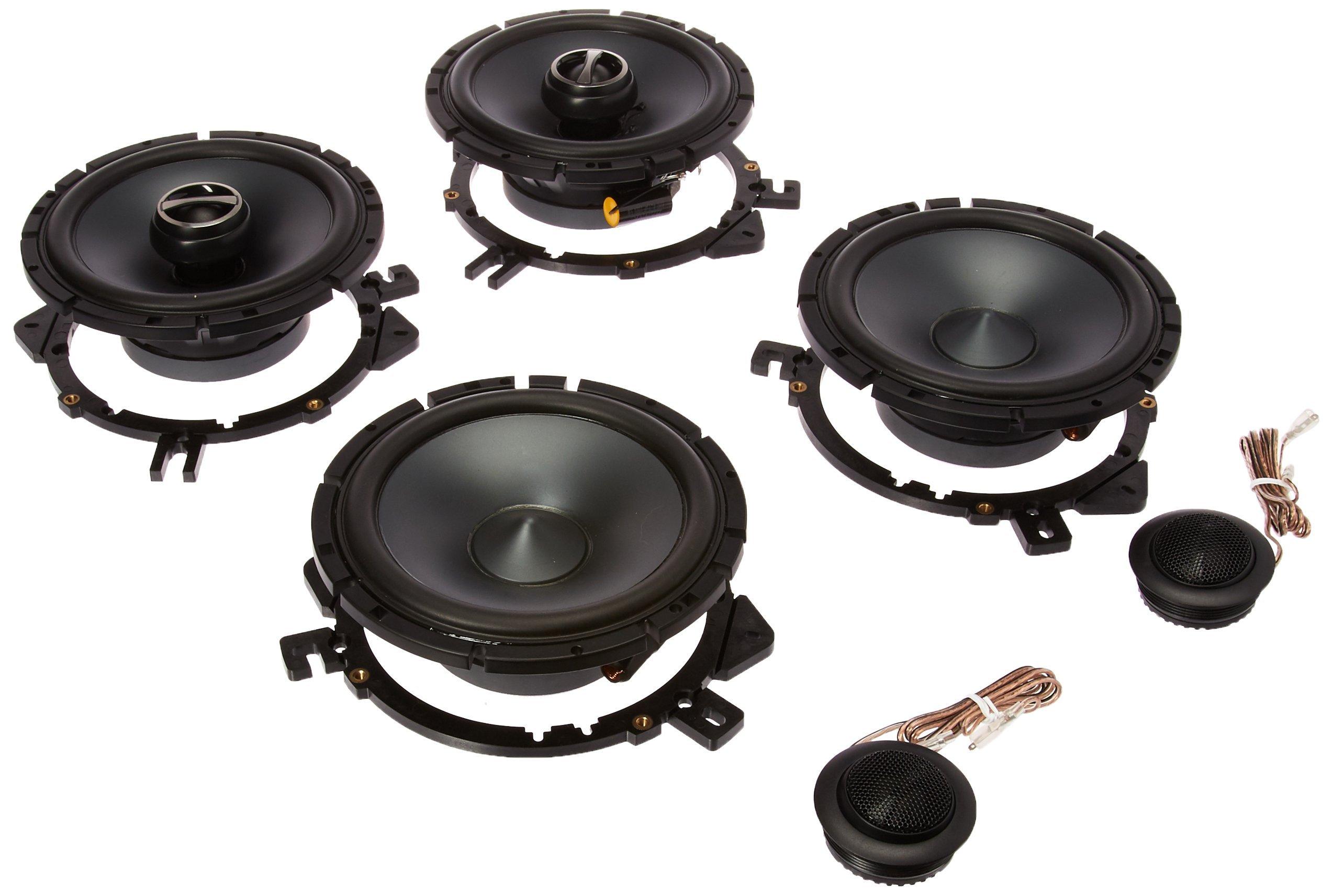 Alpine Package: Pair Alpine Sps-610c 6.5" 2 Way Pair of Component Car Speakers + Alpine Sps-610 6.5" 2 Way Pair of Coaxial Car Speakers