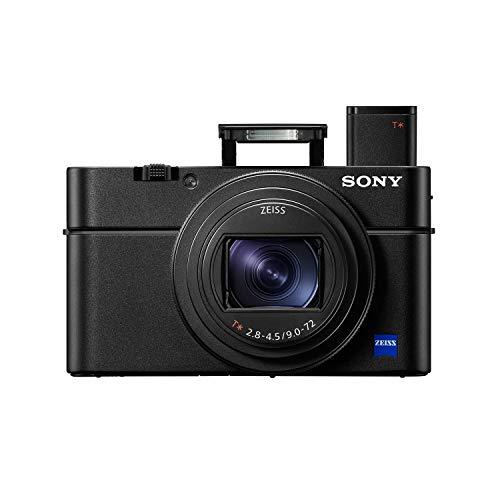 Sony Sony RX100 VI 20.1 MP Premium Compact Digital Camera w/ 1-inch sensor, 24-200mm ZEISS zoom lens and pop-up OLED EVF (DSCRX100M6/B) (Renewed)