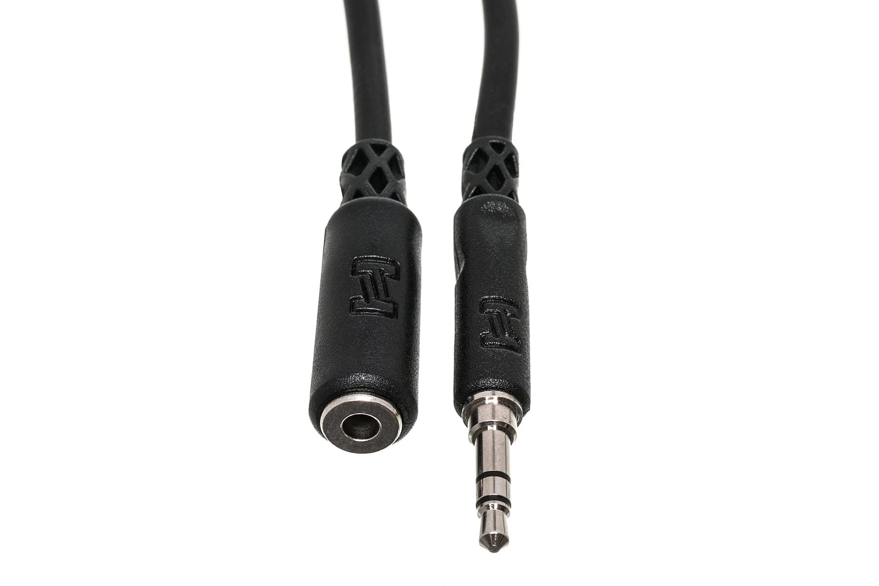 HOSA Hosa MHE-102 3.5 mm TRS to 3.5 mm TRS Headphone Extension Cable, 2 Feet