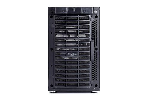 Fractal Design Fractal Design Nano S Window - Mini Tower Computer Case - ITX - Optimized for High Airflow and Silent Computing with ModuVent Technology -2X Fractal Dynamix X2 GP-14 Fans Included -Black Window