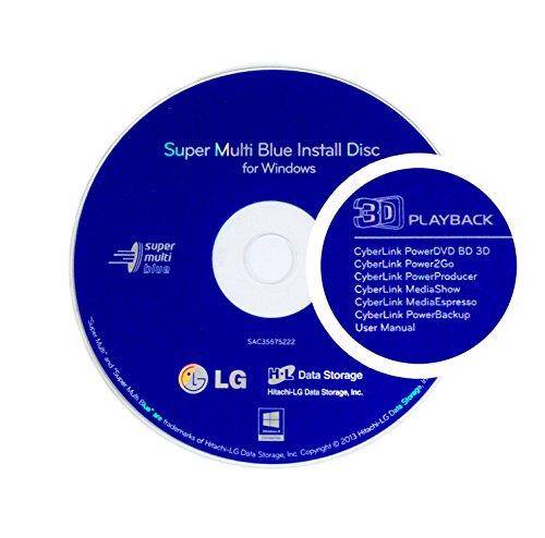 LG LG WH14NS40 16X Blu-ray BDXL DVD CD Internal Burner Drive Bundle with Free 25GB M-DISC BD + SATA Cable + Mounting Screws