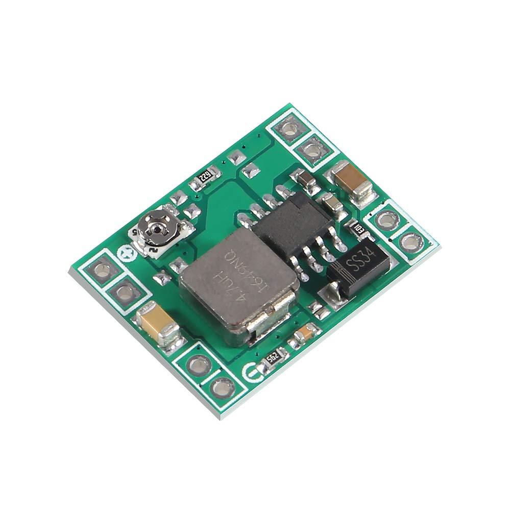 ACEIRMC ACEIRMC 12pcs MP1584EN Mini 3A DC-DC Buck Converter 4.5V-28V to 0.8V-20V Adjustable Voltage Regulator 24V/12V/9V to 12V/5V/3.3V Step-Down Power Module