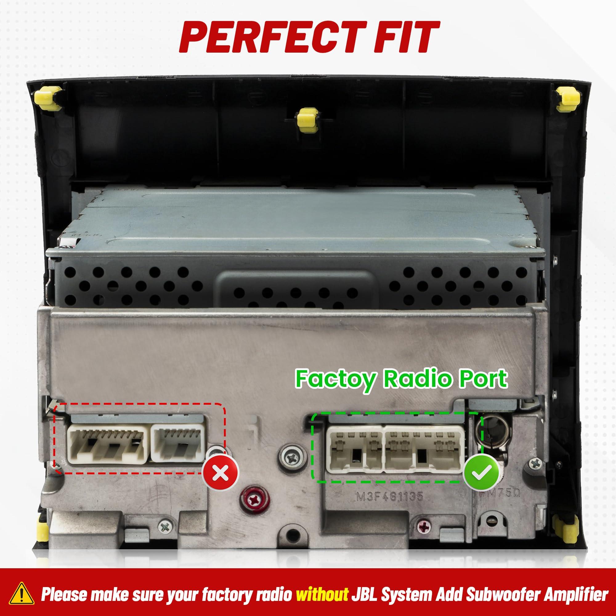 RED WOLF RED WOLF Car Radio ISO Wiring Harness Compatible with Toyota 2005-2020 Tacoma, 1996-2009 RAV4, 2004-2018 Tundra, Subaru 2014-2019 WRX Forester Non JBL System Aftermarket Stereo ISO Wire Cable Plug