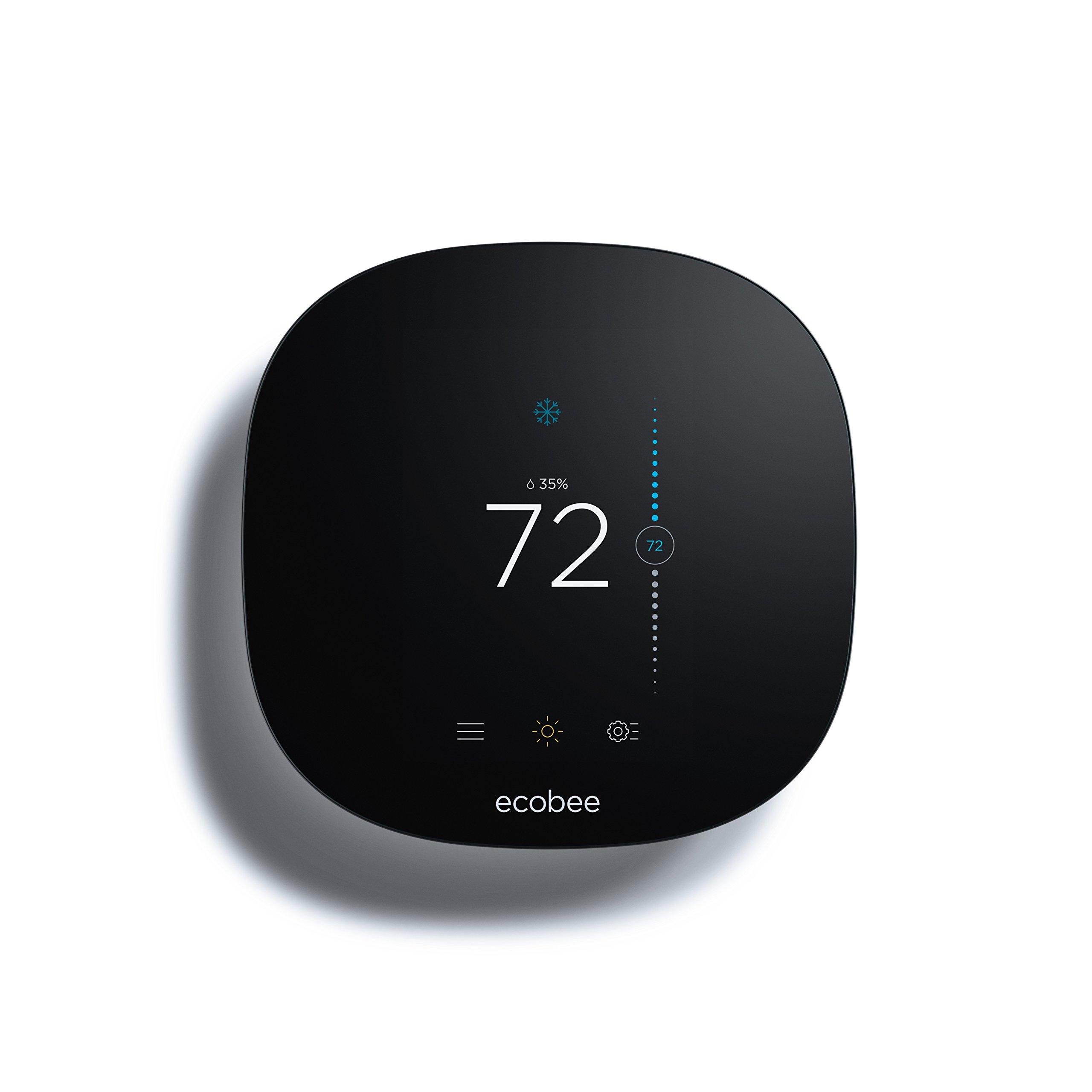 ecobee ecobee EB-STATe3L-01 3 Lite Thermostat, Wi-Fi, Works with Amazon Alexa