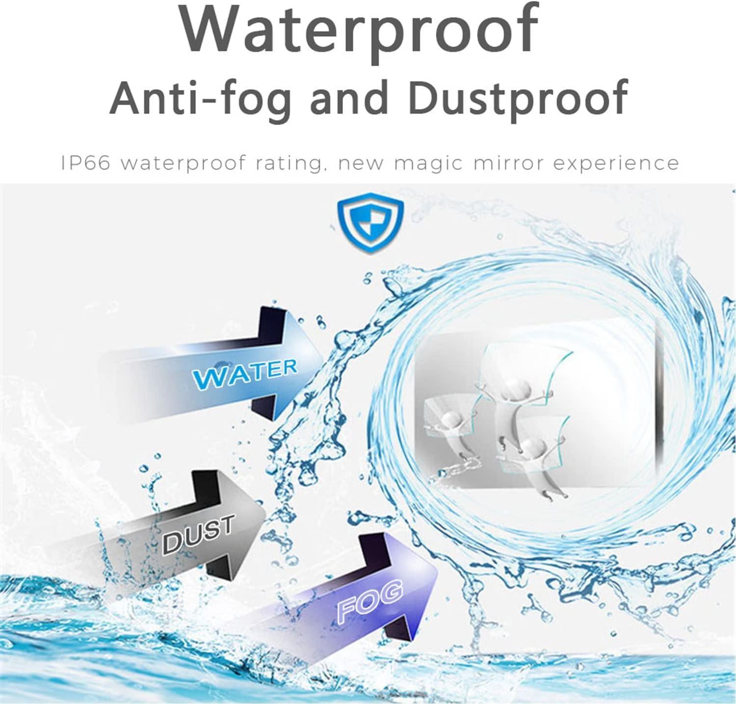 Soulaca Soulaca 18.5 inches Android Smart Black Color Small LED TV for Bathroom IPX6 Waterproof Built-in WiFi Bluetooth ATSC for Shower Jacuzzi