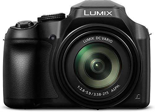 Panasonic Panasonic Lumix DC-FZ80 4K Digital Camera, 18.1 Megapixel, 60x Zoom 20-1200mm Lens Bundle with Bag, 32GB SD Card, Corel PC Photo Editing Software Kit