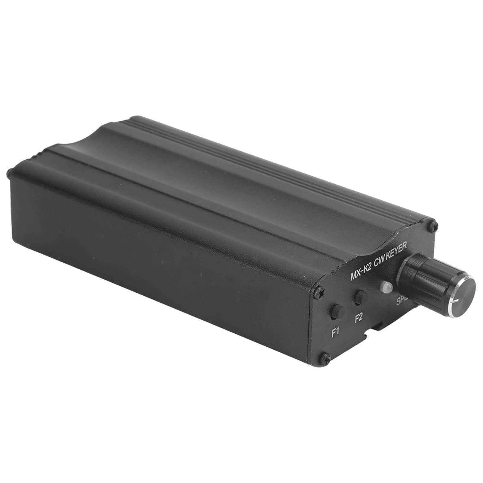 Greensen Morse Code Keyer Auto Memory Key Controller MX K2 Large Storage Capacity, Segmented Storage, Morse Code Keyer Transmitter for Radio Amplifier