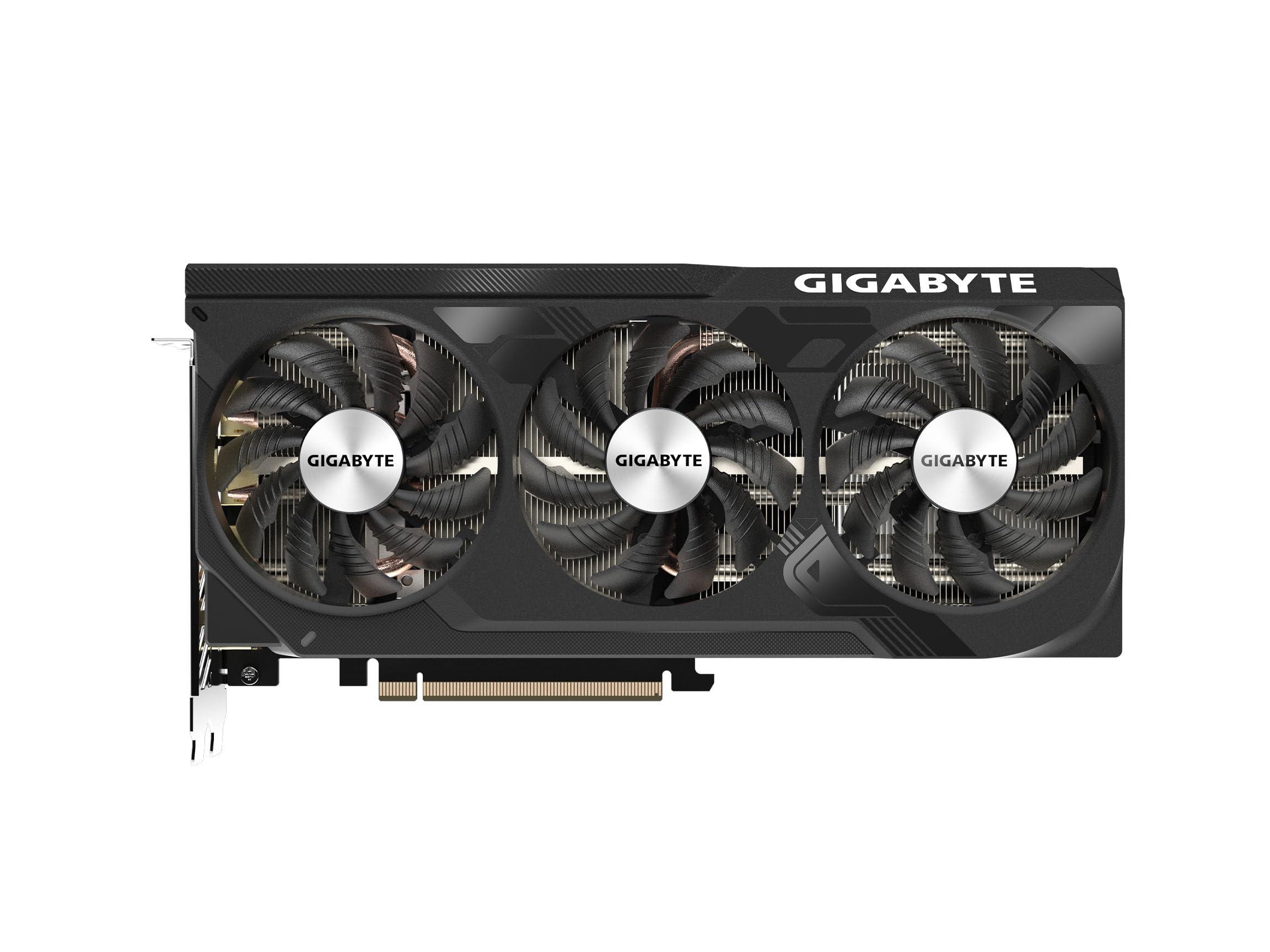 GIGABYTE GIGABYTE GeForce RTX 4070 Super WINDFORCE OC 12G Graphics Card, 3X WINDFORCE Fans, 12GB 192-bit GDDR6X, GV-N407SWF3OC-12GD Video Card