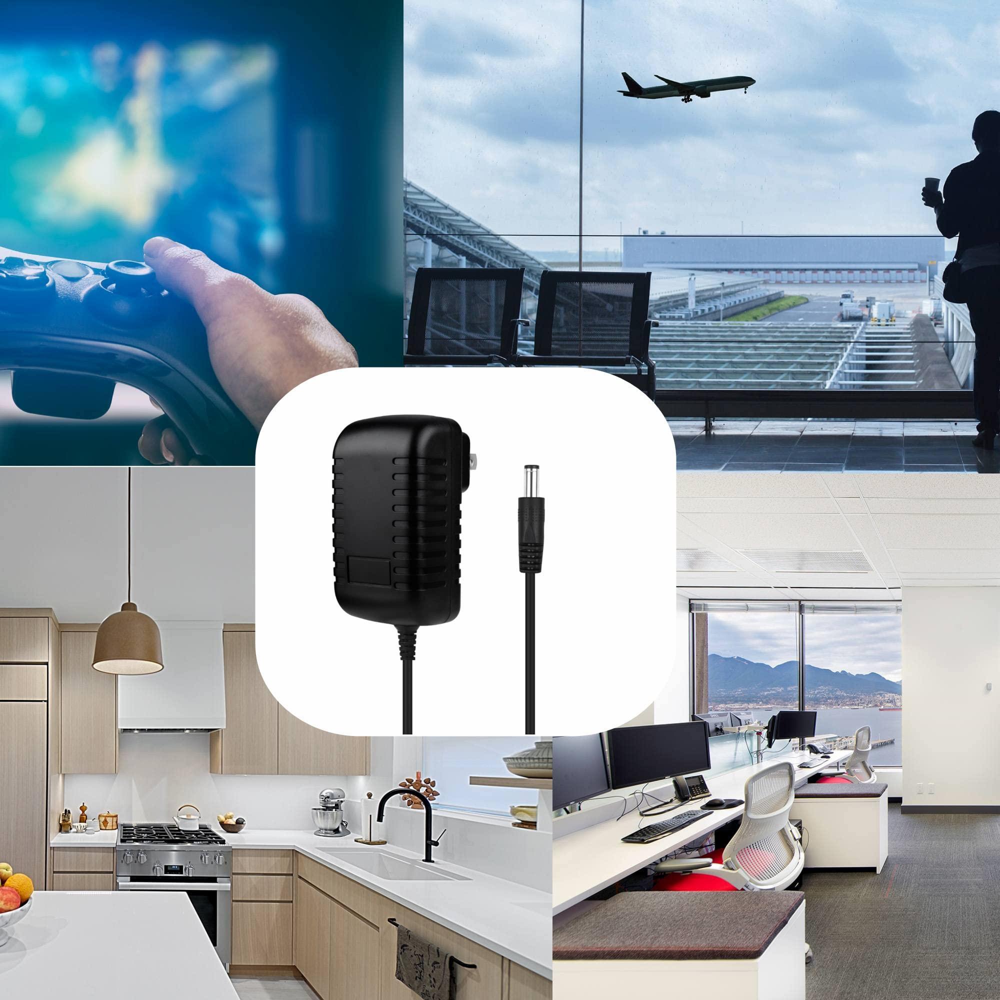 Dysead Dysead AC/DC Adapter Compatible with Sharper Image SBT4001 SBT4001BK 3PC BT Bluetooth Turntable Record Player Power Supply Cord Cable PS Wall Home Charger Mains PSU