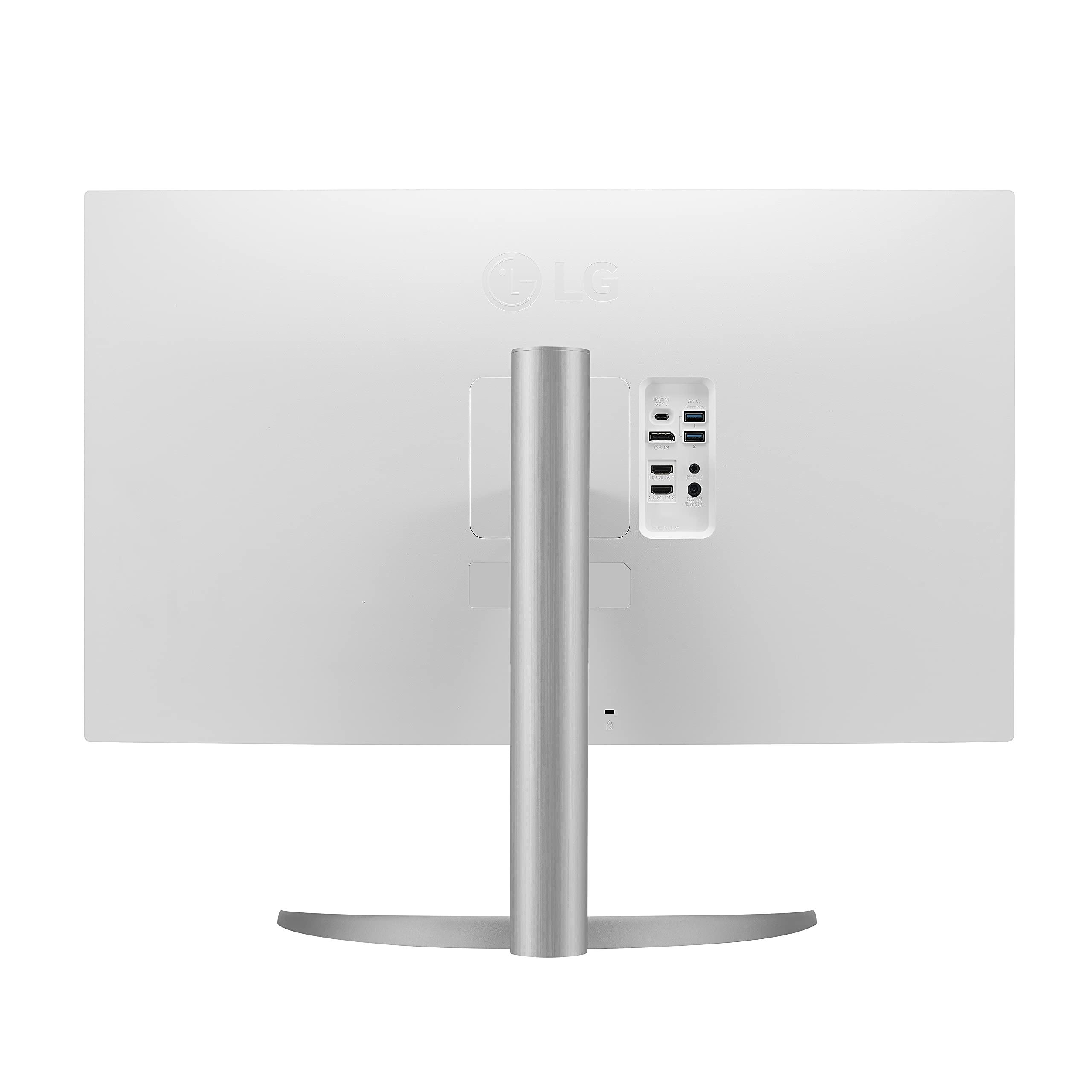 LG LG UltraFine 31.5-Inch Computer Monitor 32UP83A-W, IPS with HDR 10 Compatibility and AMD FreeSync, White