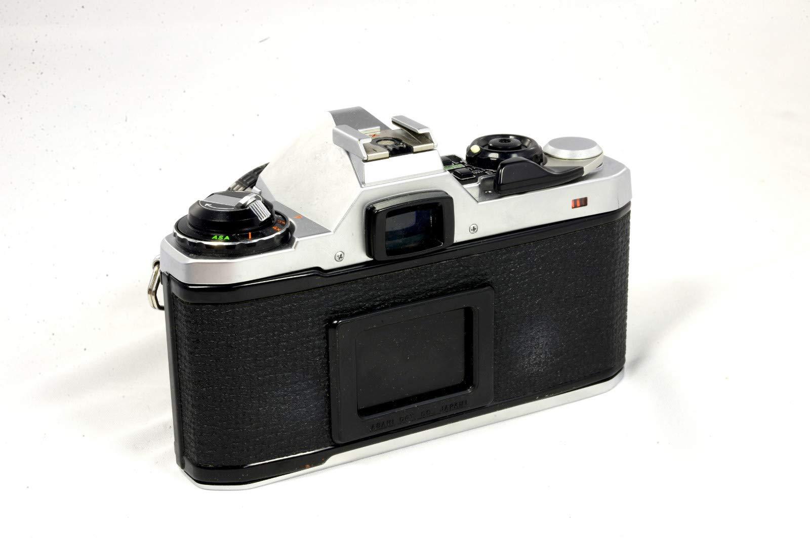 Pentax Pentax ME Super 35mm SLR Film Camera with 50MM MF Pentax PK Mount lens system. Custom Shutter, ISO, and aperture settings. Automatic shooting is available. (Renewed)