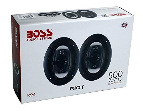 BOSS Audio Systems Boss Riot R94 6x9" 1000W 4 Way Car Coaxial Audio Speakers Stereo