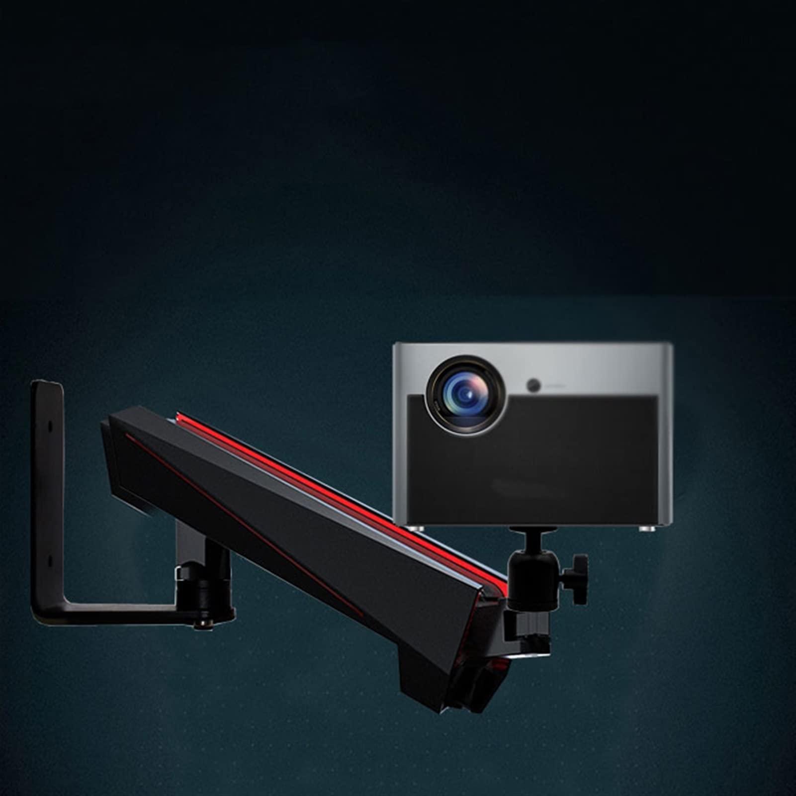 GLigeT GLigeT Projector Mount Stand Projector Shelf Micro Universal Projector Wall Mount Rack Living Room Bedroom Conference Room Rotating Heavy-Duty Projector Shelf Adjustable Projector Ceiling Mount