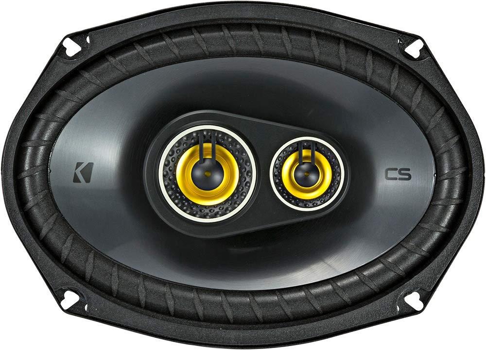 KICKER KICKER Speakers 6X9 inch for GMC Canyon (4 Door/Extended) 2015-2024 Upgrade Kit - Pair of CS Series with Adapters and Harness, Car Audio Front Door Speaker CSC693, 46CSC6934