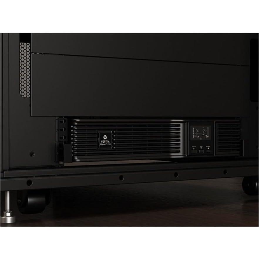Liebert Vertiv Liebert PSI5 UPS - 800VA 720W 120V 2U Line Interactive AVR, Rack/Tower, Lead Acid, 0.9 Power Factor, Pure Sine Wave, Rotatable LCD Monitor, 1 Group of Programmable Outlets (PSI5-800RT120)