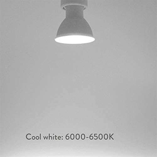 Welsun Welsun LED GU10 LED Bulbs 50W Halogen Replacement 5W 40° Home LED Lights Bulbs for Kitchen,Outdoors,Office,Restaurants,AC200-240V Dimmable 10-Pack (Color : Cool White)
