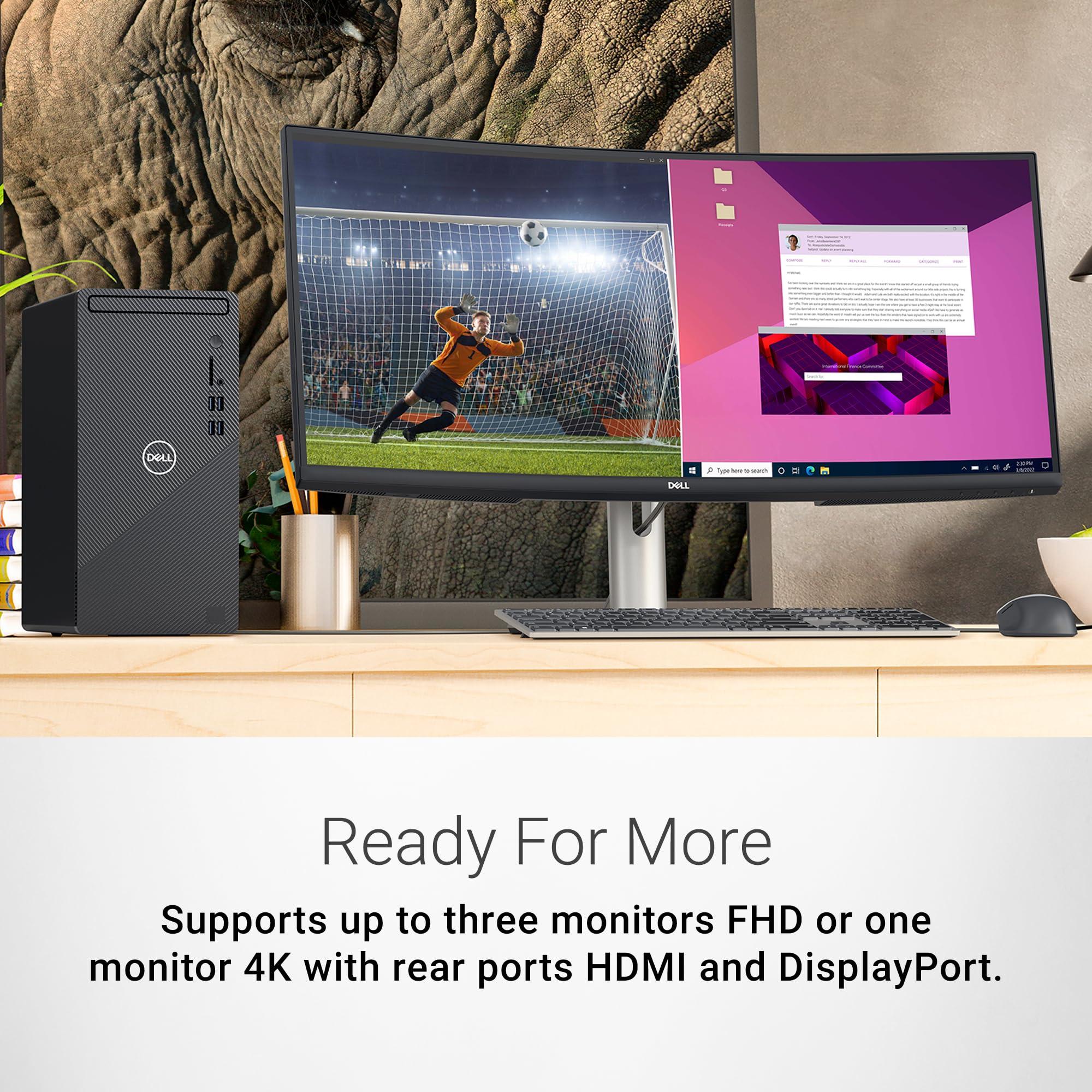 Dell Dell Inspiron 3030 Desktop - Intel Core i7-14700 Processor, 16GB DDR5 RAM, 1TB SSD, Intel UHD 770 Graphics, Windows 11 Pro, Onsite & Migrate Service - Mist Blue