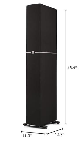 Definitive Technology Definitive Technology Dymension DM60 Mid-Size Tower Speaker, Adjustable Bipolar Arrays, 4 BDSS Mid/Bass Woofers & Tweeter, 3XR Architecture with 8" Dual Radiators, Dolby Atmos/DTS:X Ready, Black
