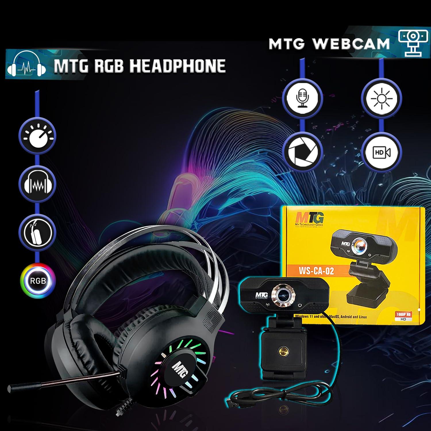 MTG MY TECHNOLOGY GEEKS TRUSTED TECHNOLOGY PARTNER MTG Aurora Max Gaming Tower PC- Intel i7 4th Gen, RTX 2060S, 16GB ARGB RAM, 256GB Nvme + 2TB HDD, RGB Keyboard Mouse, Sound Bar, Liquid Cooling, Webcam, Win 10 Pro