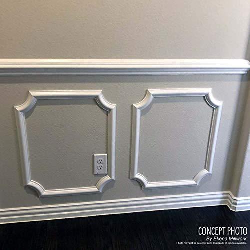 Ekena Millwork Ekena Millwork PNL16X28AS-01 16\"W x 28\"H x 1/2\"P Ashford Molded Classic Wainscot Wall Panel