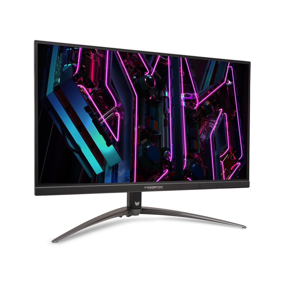 acer Acer Predator XB273U V3bmiiprx 27" WQHD 2560 x 1440 Gaming Monitor | AMD FreeSync Premium | Agile-Splendor IPS 400 | Up to 180Hz Refresh Rate | Up to 0.5ms | Eyesafe 2.0 | Display Port & 2 x HDMI 2.0