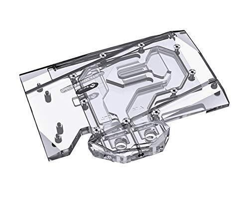 Bykski Bykski Full Coverage GPU Water Block and Backplate for nVidia Founders Edition RTX 3090 (N-RTX3090FE-X-V2) - Clear