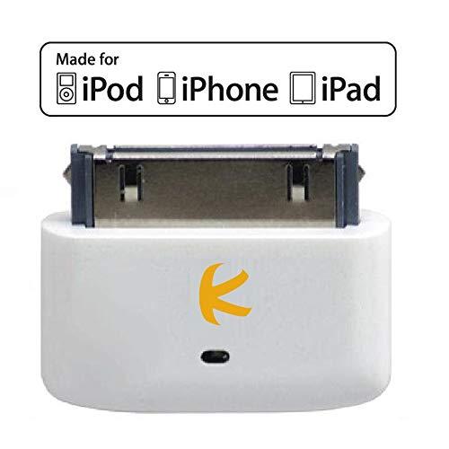 KOKKIA KOKKIA i10s (Luxurious White) : Tiny Bluetooth Transmitter for, Compatible with iPod/iPhone/iPad.