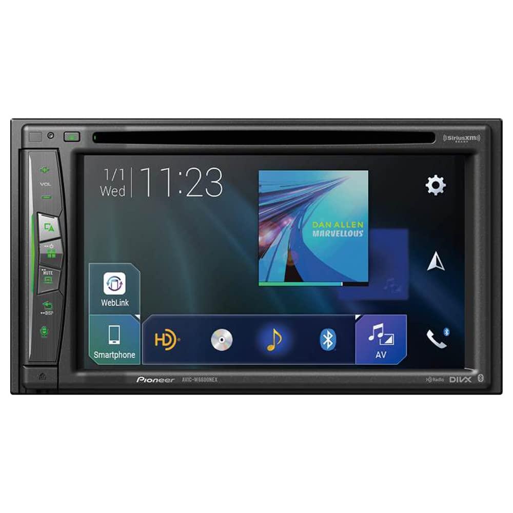 Pioneer PIONEER AVIC-W6600NEX 6.2" Navigation Receiver & Apple CarPlay/Amazon Alexa (Renewed)