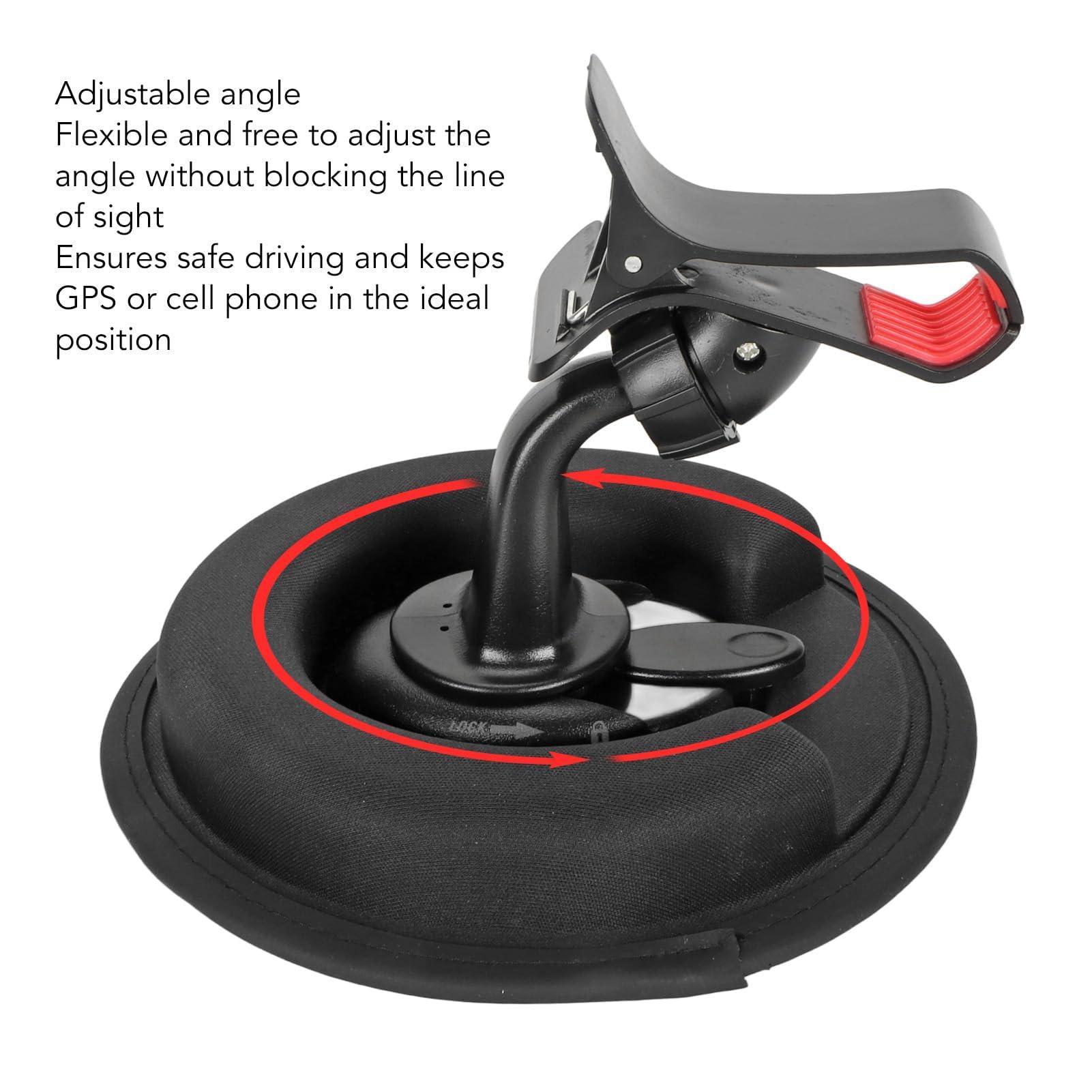 Beufee Bean Bag Phone Holder, Universal GPS Holder for Car Dashboard GPS Dash Pad Beanbag Dashboard Friction Mount for All Smartphone GPS