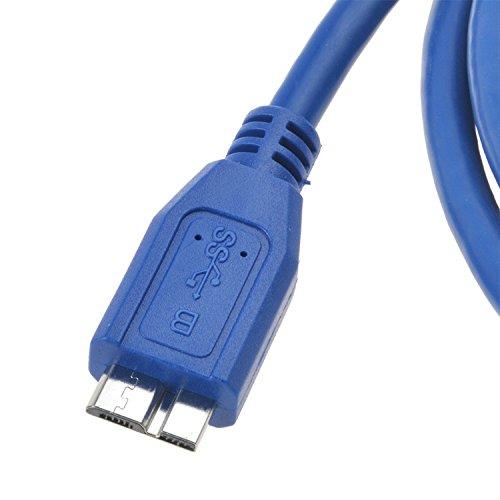 ABLEGRID ABLEGRID USB Cable Data Sync PC Cord for Seagate STDR2000100 STDR2000101 STDR2000102 STDR2000103 STDR1500600 Backup Plus USB 3.0 Storage External Hard Disk Drive HDD HD