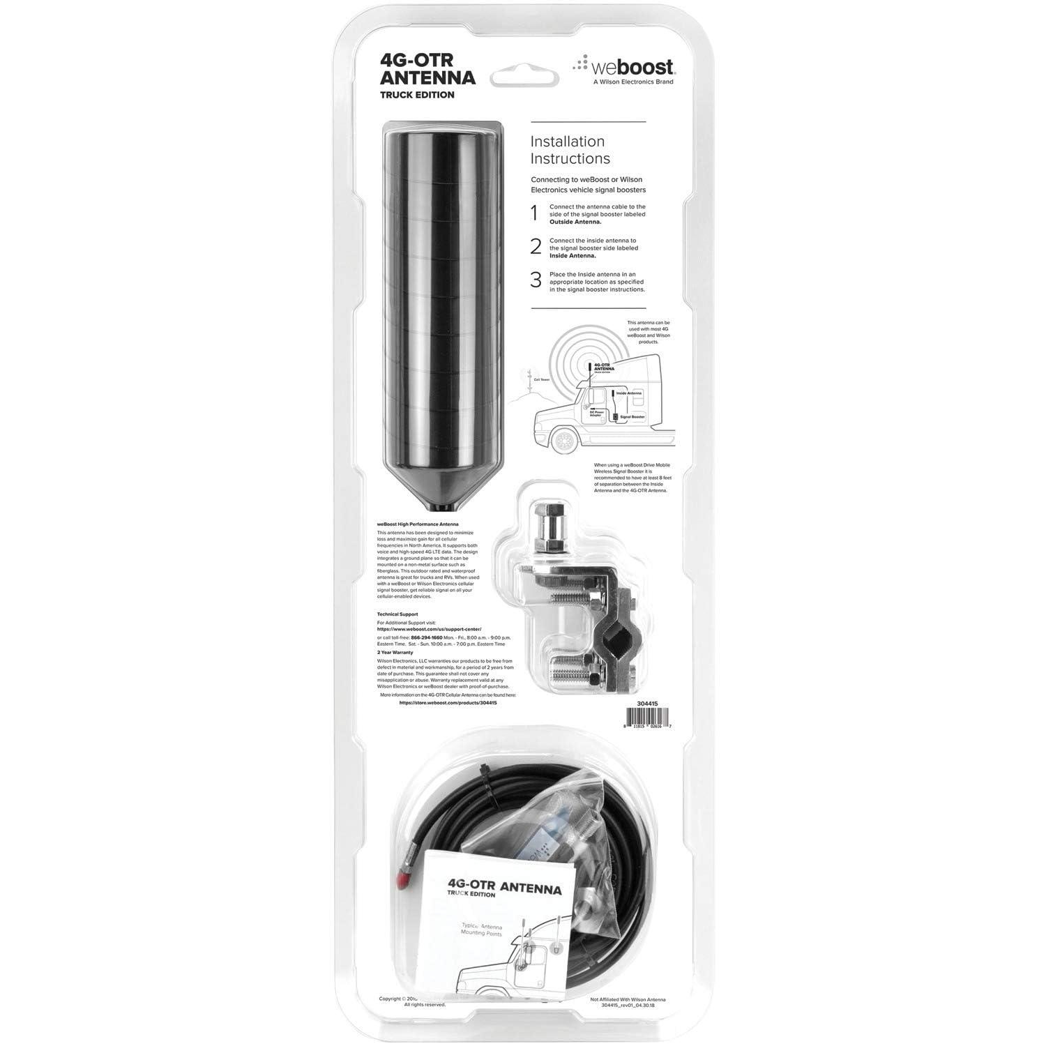 weBoost weBoost 311229 4G-OTR Trucker Edition Antenna, 17"