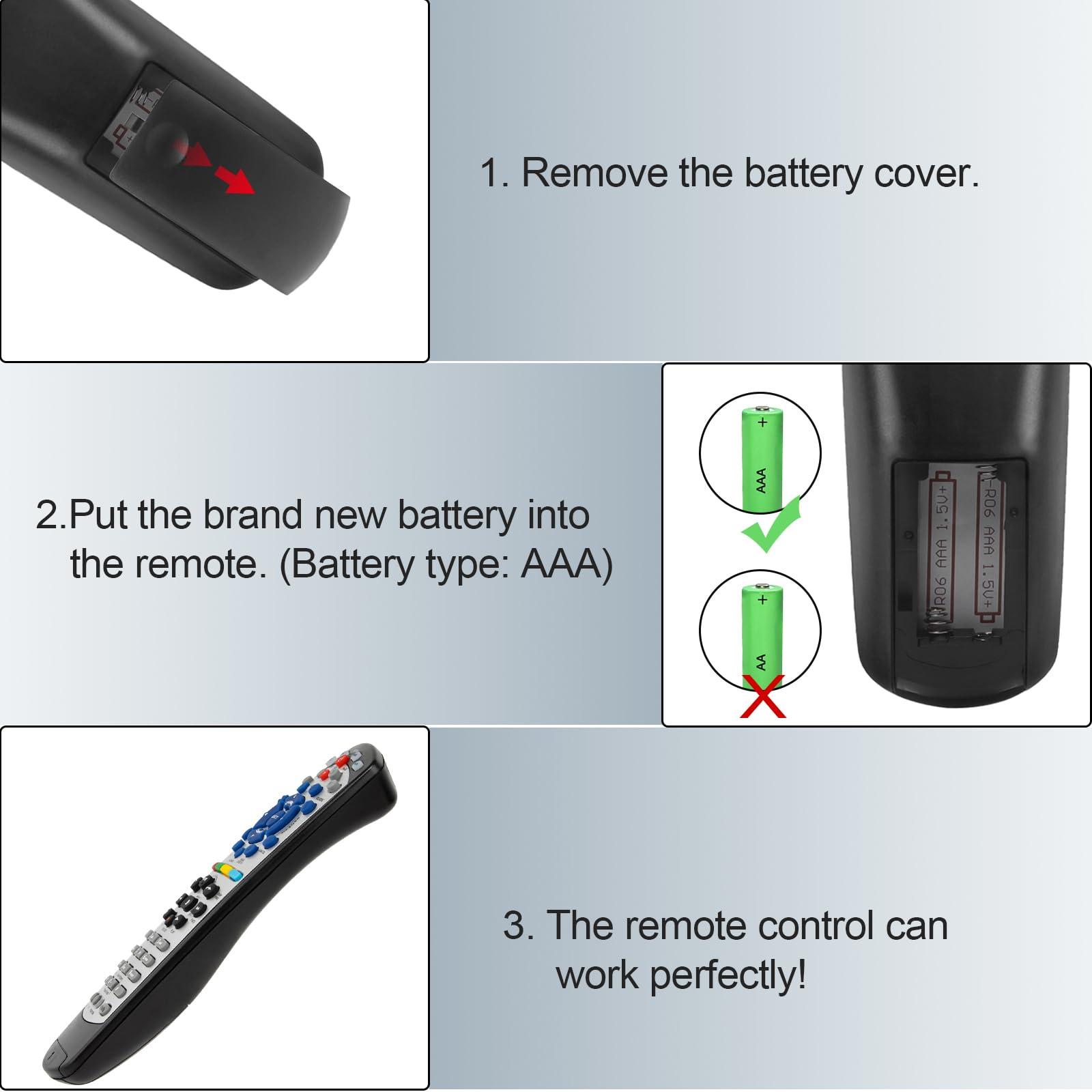 JKZTJOF IR Remote Control for Dish Network 20.1 Remote Control, JKZTJOF Receiver remote for Dish Network 20.1 IR Satellite Receiver TV DVD AUX