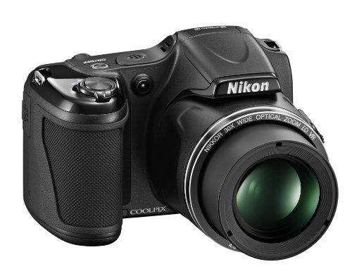 Nikon Nikon COOLPIX L820 16 MP CMOS Digital Camera with 30x Zoom Lens and Full HD 1080p Video (Black) (OLD MODEL)