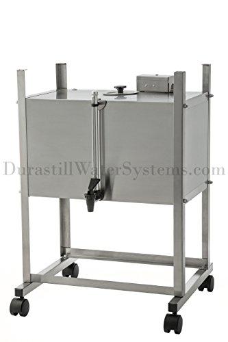 Durastill Durastill 8 Gallon Per Day Automatic Water Distiller with 10 Gallon Reserve, Casters and Site Level Gauge