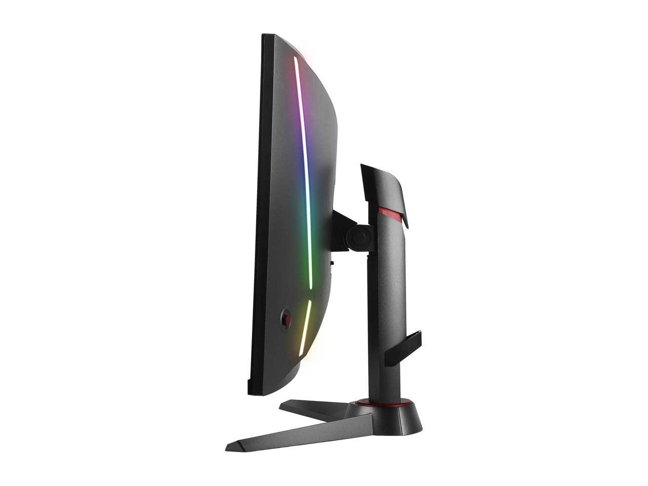 MSI MSI Full HD Non-Glare 1ms 1920 x 1080 144Hz Refresh Rate USB/DP/HDMI FreeSync 23.5 Gaming Curved Monitor (Optix MAG240CR) - Black