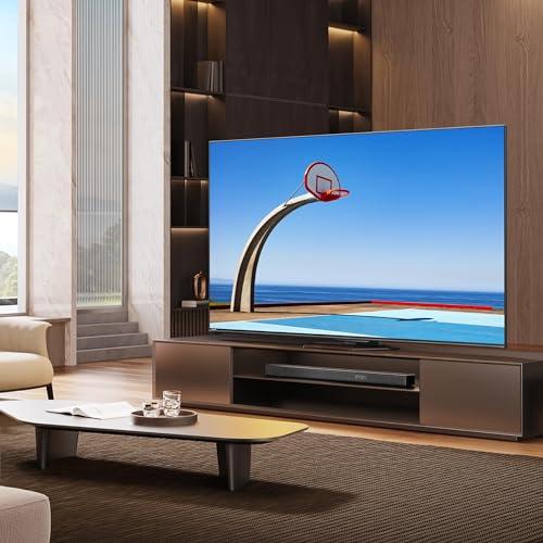 Hisense Hisense 75-Inch Class U8 Series Mini-LED ULED 4K UHD Google Smart TV (75U8N, 2024 Model) - QLED, Dolby Vision IQ, Dolby Atmos, Full Array Local Dimming Pro, 144Hz Game Mode Pro, Alexa Compatibility