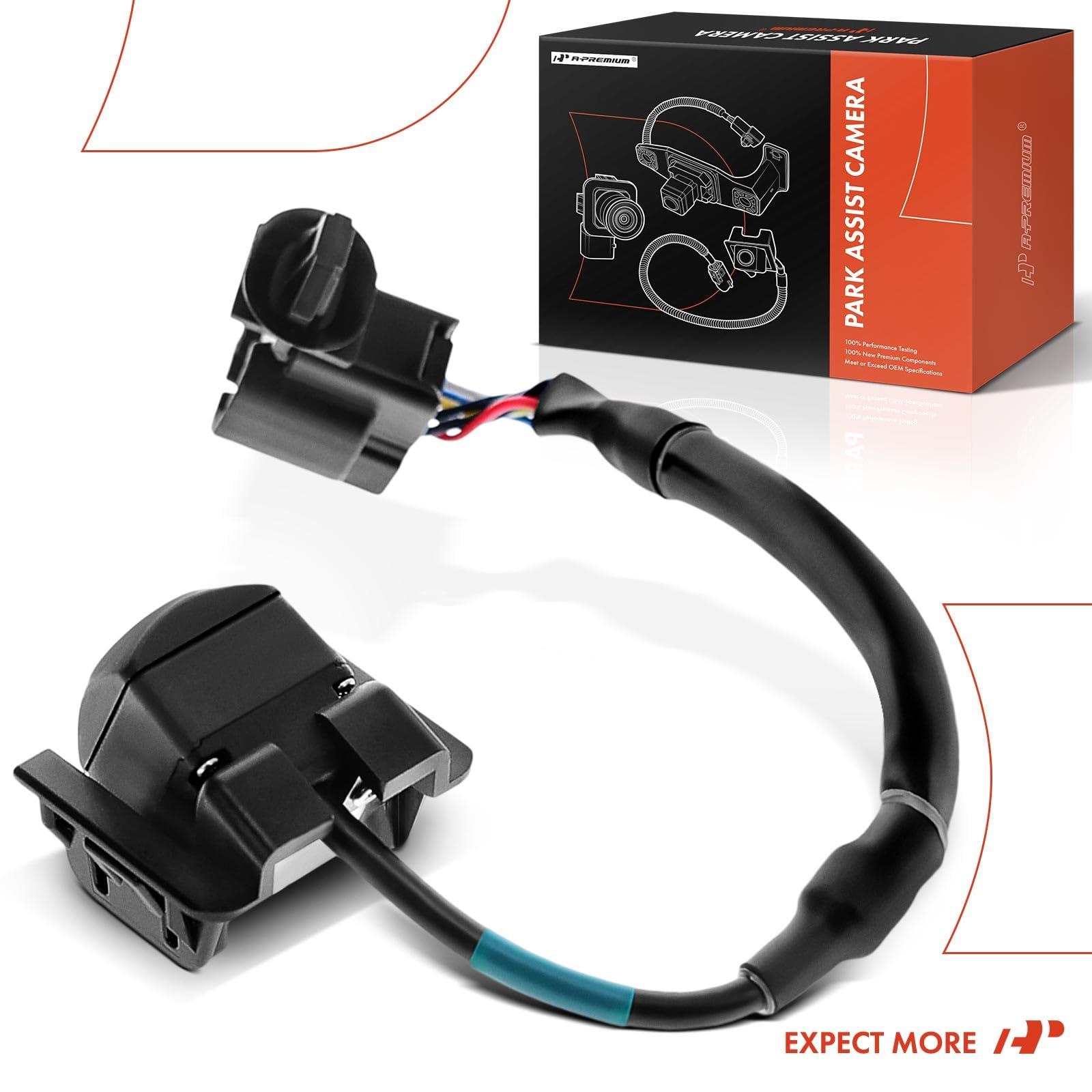 A-Premium A-Premium Park Assist Camera Rear View Backup Reverse Camera Compatible with Select Honda Models - 2017 2018 2019 2020 2021 Civic - Replace# 39530TGGA21