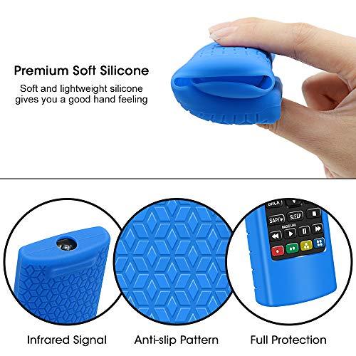 Winceed Silicone Protective Case for LG Remote AKB75095307 AKB75375604 AKB74915305, Shockproof Anti-Lost Remote Cover Holder Skin Sleeve for LG Smart TV Remote Control (Blue)