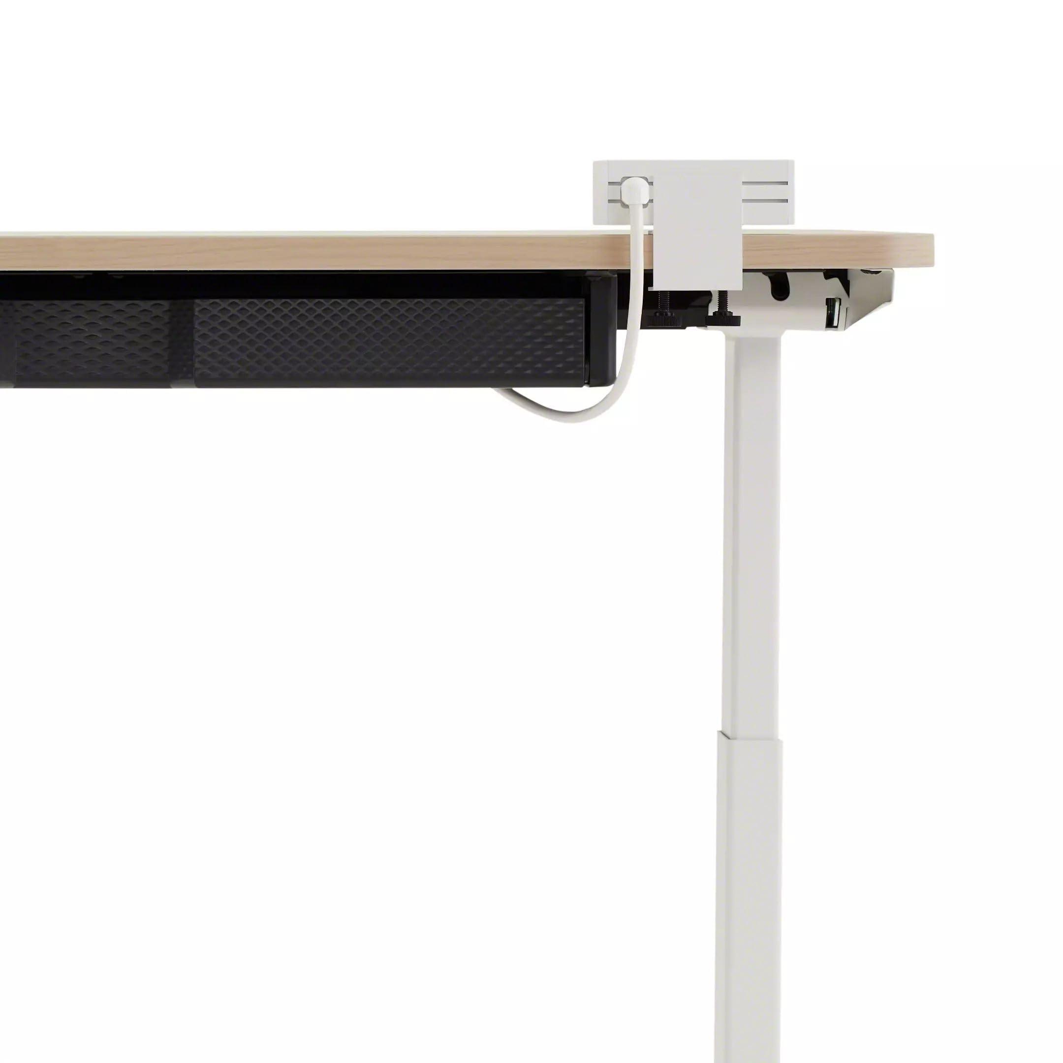 Steelcase Steelcase Universal Cable Management Kit - for Office Desk - Desk Cord Organizer - Cable Management & Cord Hider - Wire Solution - Powerstrip Sold Separately - Small